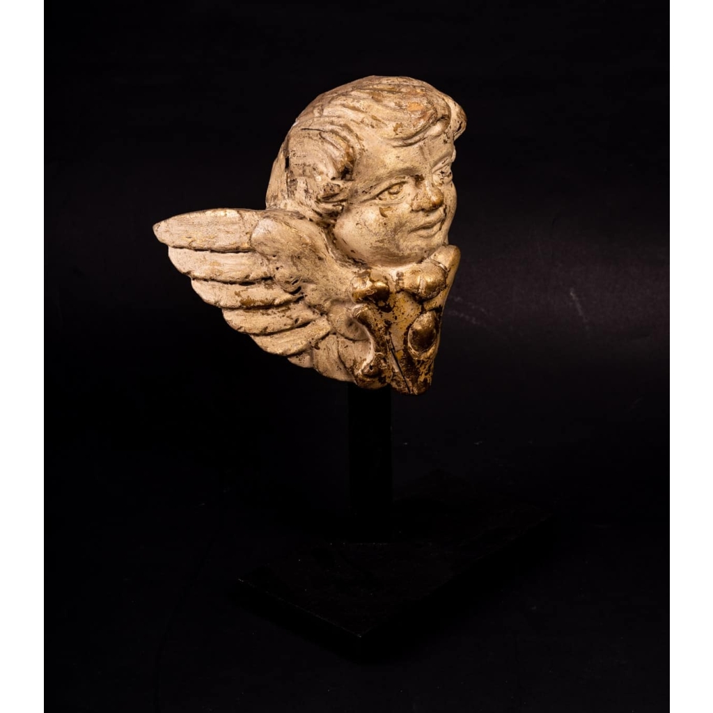 Anges en bois, fin XVIIIeme | Biron Anges en bois, fin XVIIIeme
