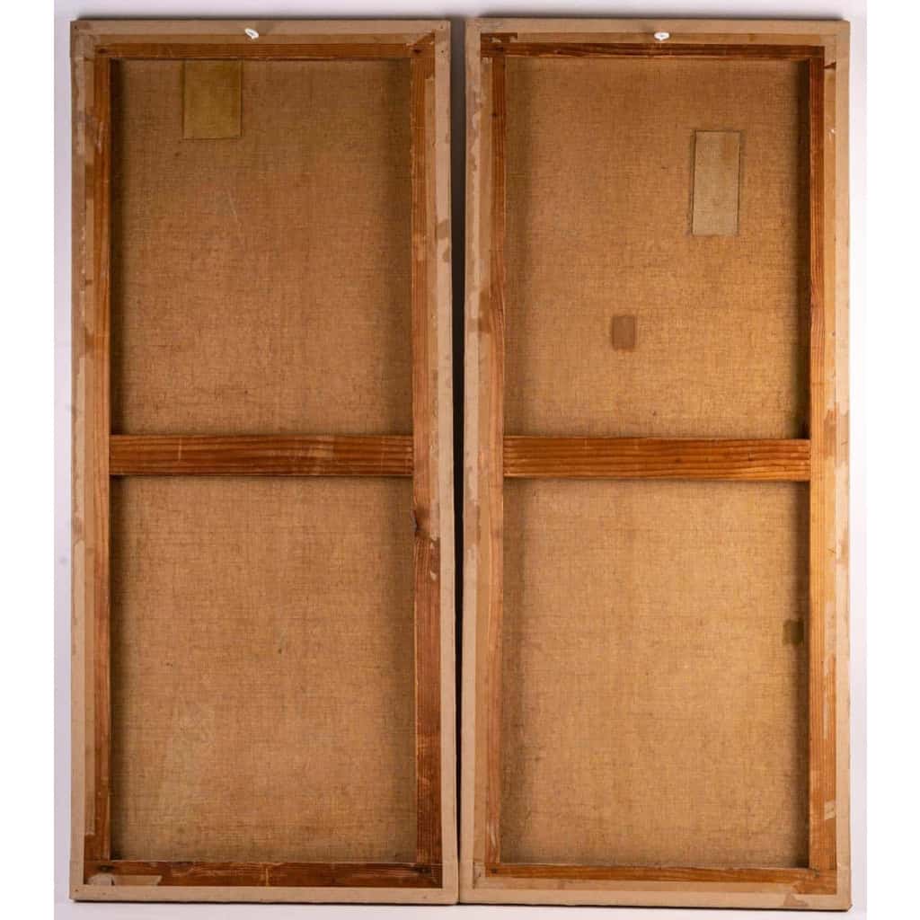 Pair de tableaux signés Chaperon Emile (1868-1946) | Biron Pair de tableaux signés Chaperon Emile (1868-1946)