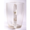Vase « Caudébec » verre blanc patiné gris de René LALIQUE | Biron Vase "Caudébec" verre blanc patiné gris de René LALIQUE