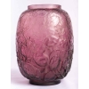 Vase « Monnaie du Pape » verre améthyste de René LALIQUE | Biron ||||||||
