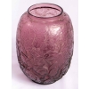 Vase « Monnaie du Pape » verre améthyste de René LALIQUE | Biron Vase "Monnaie du Pape" verre améthyste de René LALIQUE