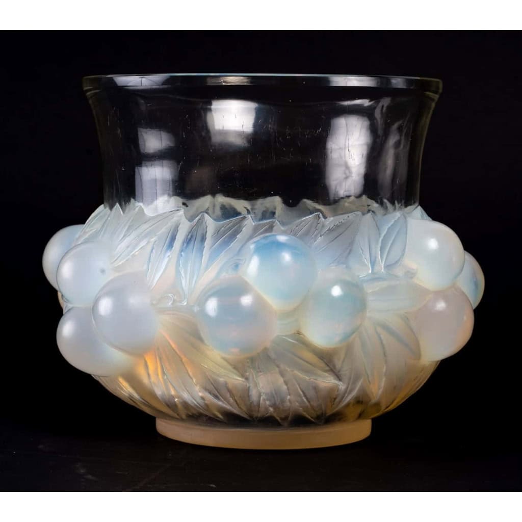 Vase Prunes René Lalique