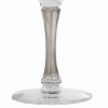 Suite de 8 six verres à liqueur « Barsac »verre blanc patiné gris de René LALIQUE | Biron Suite de 8 six verres à liqueur "Barsac"verre blanc patiné gris de René LALIQUE