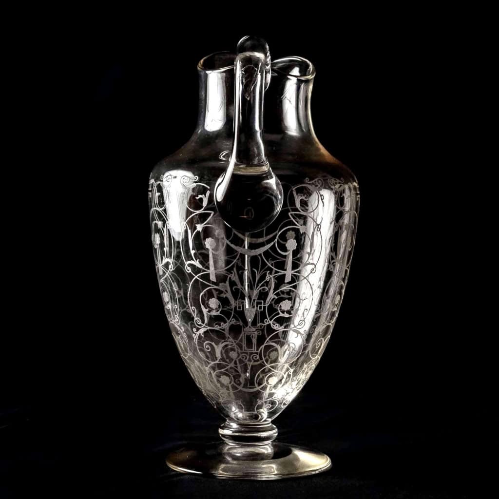 Service « Michel Ange » cristal blanc – 35 Pièces (32 Verres + 2 Carafes + 1 Pichet) de BACCARAT | Biron Service "Michel Ange" cristal blanc - 35 Pièces (32 Verres + 2 Carafes + 1 Pichet) de BACCARAT