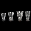 Service « Michel Ange » cristal blanc – 35 Pièces (32 Verres + 2 Carafes + 1 Pichet) de BACCARAT | Biron Service "Michel Ange" cristal blanc - 35 Pièces (32 Verres + 2 Carafes + 1 Pichet) de BACCARAT
