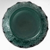Vase « Fougères » verre vert canard de René LALIQUE | Biron Vase "Fougères" verre vert canard de René LALIQUE