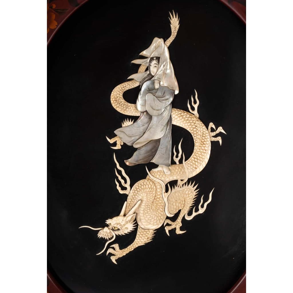Paire de médaillons japonais, Epoque Meiji | Biron Paire de médaillons japonais, Epoque Meiji
