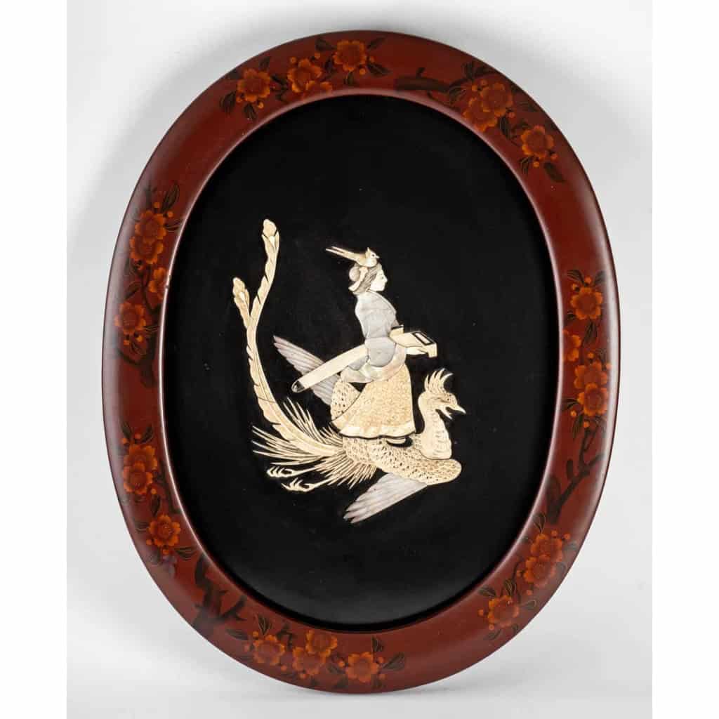 Paire de médaillons japonais, Epoque Meiji | Biron Paire de médaillons japonais, Epoque Meiji