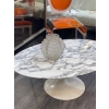 Eero Saarinen & Knoll International – table basse ovale « tulipe » en marbre | Biron Eero Saarinen & Knoll International - table basse ovale "tulipe" en marbre