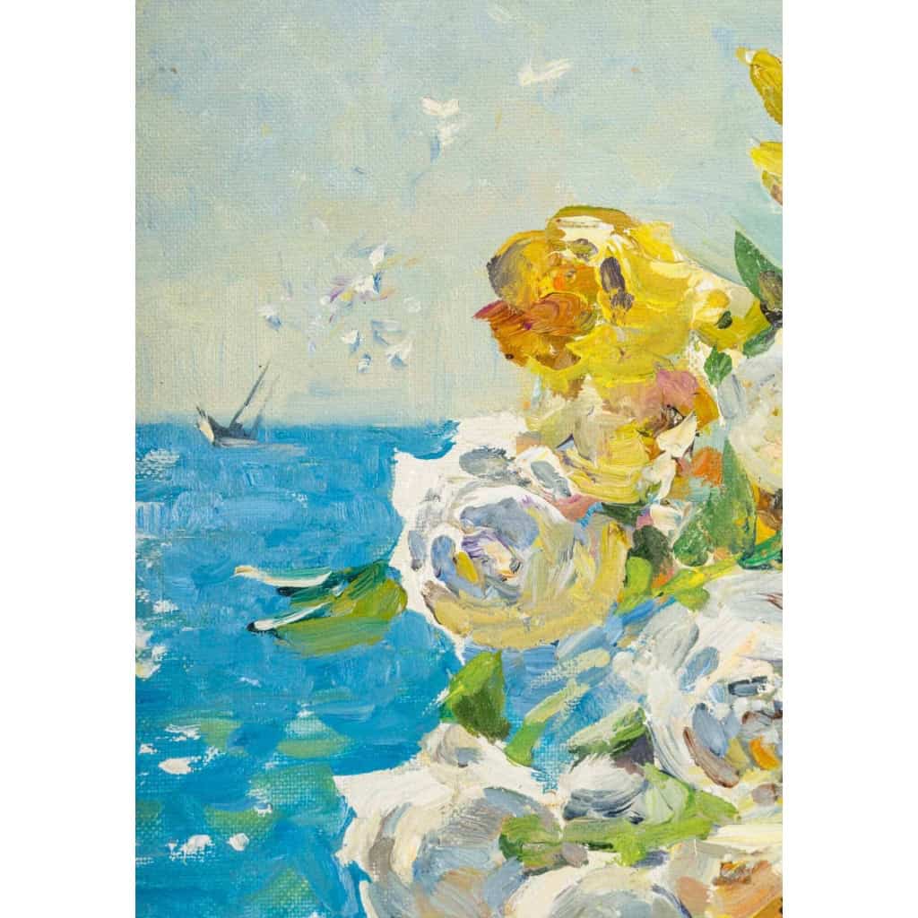 TABLEAU RUSSE HUILE SUR TOILE VLADIMIR GOUSSEV | Biron TABLEAU RUSSE HUILE SUR TOILE VLADIMIR GOUSSEV