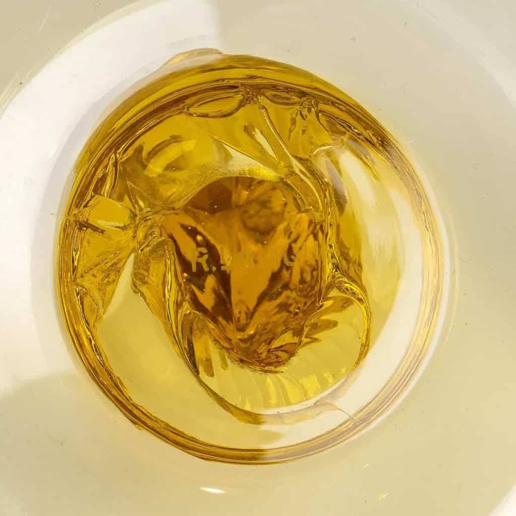 Cendrier Baguier « Canard » verre jaune de René LALIQUE | Biron Cendrier Baguier "Canard" verre jaune de René LALIQUE