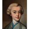 JPF Hauck. Portrait d'un gentilhomme 1755.