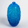 Vase « Ronces » verre bleu électrique de René LALIQUE | Biron Vase "Ronces" verre bleu électrique de René LALIQUE