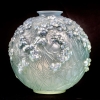 Vase « Druide » verre opalescent double couche patiné céladon de René LALIQUE | Biron |||||||