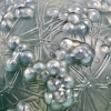 Vase « Druide » verre opalescent double couche patiné céladon de René LALIQUE | Biron Vase "Druide" verre opalescent double couche patiné céladon de René LALIQUE