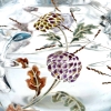 Vase Brûle-Parfums « Vol d’un Lépidoptère parmi des Gaillardes » verre clair de lune émaillé d’Emile Gallé | Biron Vase Brûle-Parfums "Vol d'un Lépidoptère parmi des Gaillardes" verre clair de lune émaillé d'Emile Gallé