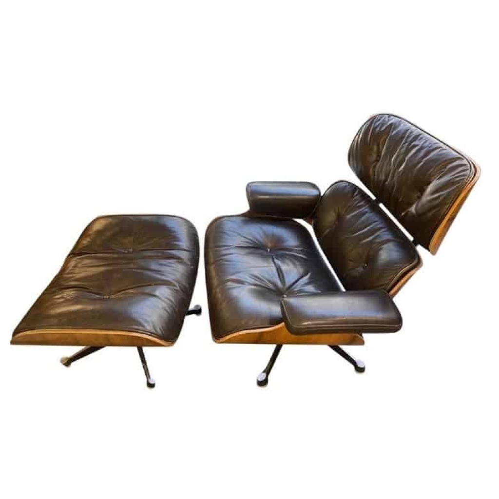 Charles et Ray Eames & Mobilier International – Lounge Chair et ottoman | Biron ||