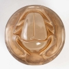 Boîte « Scarabée » verre blanc patiné sépia de René LALIQUE pour L.T PIVER | Biron Boîte "Scarabée" verre blanc patiné sépia de René LALIQUE pour L.T PIVER