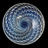 Coupe « Volutes » verre opalescent de René LALIQUE | Biron Coupe "Volutes" verre opalescent de René LALIQUE
