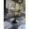 Saarinen & Knoll International Table « tulipe », marbre Marquina et Rilsan noir | Biron Saarinen & Knoll International Table "tulipe", marbre Marquina et Rilsan noir