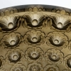 Coupe « Nemours » verre gris topaze de René LALIQUE | Biron Coupe "Nemours" verre gris topaze de René LALIQUE