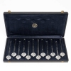 Suite de 12 Fouets à Champagne « Barr » verre blanc en coffret | Biron |||||||||
