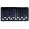 Suite de 12 Fouets à Champagne « Barr » verre blanc en coffret | Biron Suite de 12 Fouets à Champagne "Barr" verre blanc en coffret
