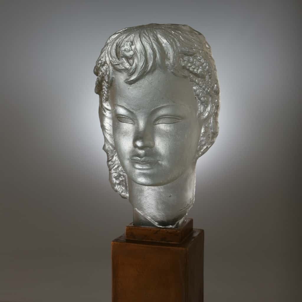 Lucien Lafaye – Illuminating Bust – Circa 1950 | Biron |||