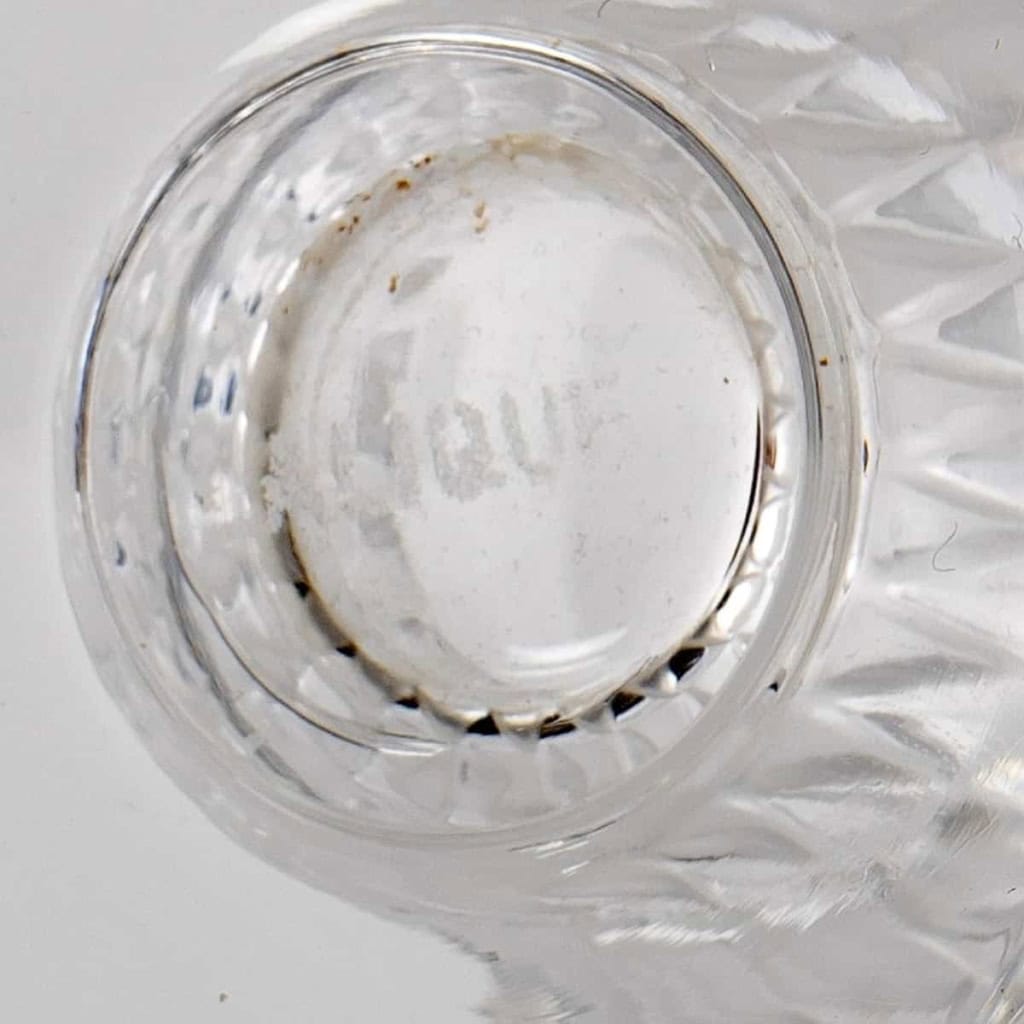 Service « Bourgueil » verres à vin Bourgogne et Bordeaux- 20 Pièces de René LALIQUE 7