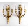 Paire d’appliques de style Louis XVI. | Biron ||||