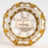 Flacon Couronne « Le Roy le Veult » verre blanc émaillé doré de Marcel GUERLAIN | Biron Flacon Couronne "Le Roy le Veult" verre blanc émaillé doré de Marcel GUERLAIN