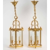 Paire de lanternes de style Louis XVI. | Biron |||||