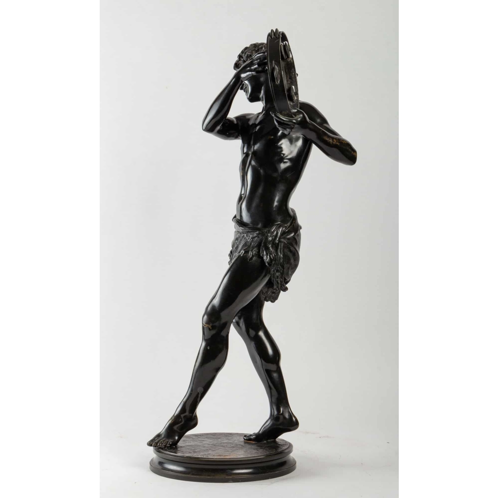 Bronze, J.Sanson , Roma , Fin XIXème siècle ou début du XXème siècle | Biron Bronze, J.Sanson , Roma , Fin XIXème siècle ou début du XXème siècle