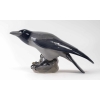 Corbeau et grenouille en porcelaine par royal Copenhague | Biron |||||||||
