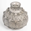 Vase « Fougères » verre blanc patiné gris de René LALIQUE | Biron Vase "Fougères" verre blanc patiné gris de René LALIQUE