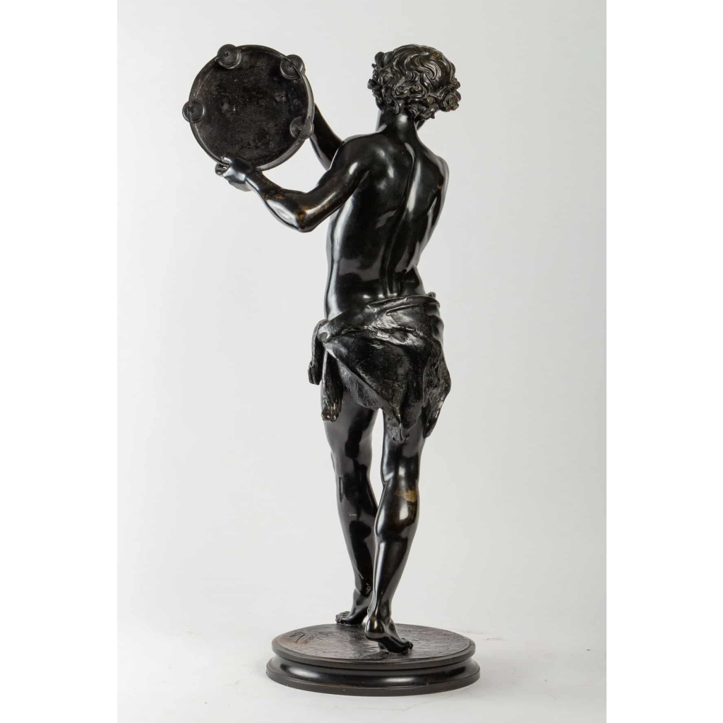 Bronze, J.Sanson , Roma , Fin XIXème siècle ou début du XXème siècle | Biron Bronze, J.Sanson , Roma , Fin XIXème siècle ou début du XXème siècle