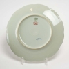 Suite de 12 Assiettes "Nicole" porcelaine celadon de HAVILAND d'après un dessin de Suzanne LALIQUE