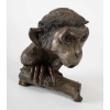 Sculpture en bronze représentant un singe accroché à une branche signé Tassel (4/8) | Biron |||||||||