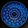 Suite de 12 Assiettes "Asters" verre opalescent de René LALIQUE