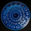 Suite de 12 Assiettes "Asters" verre opalescent de René LALIQUE