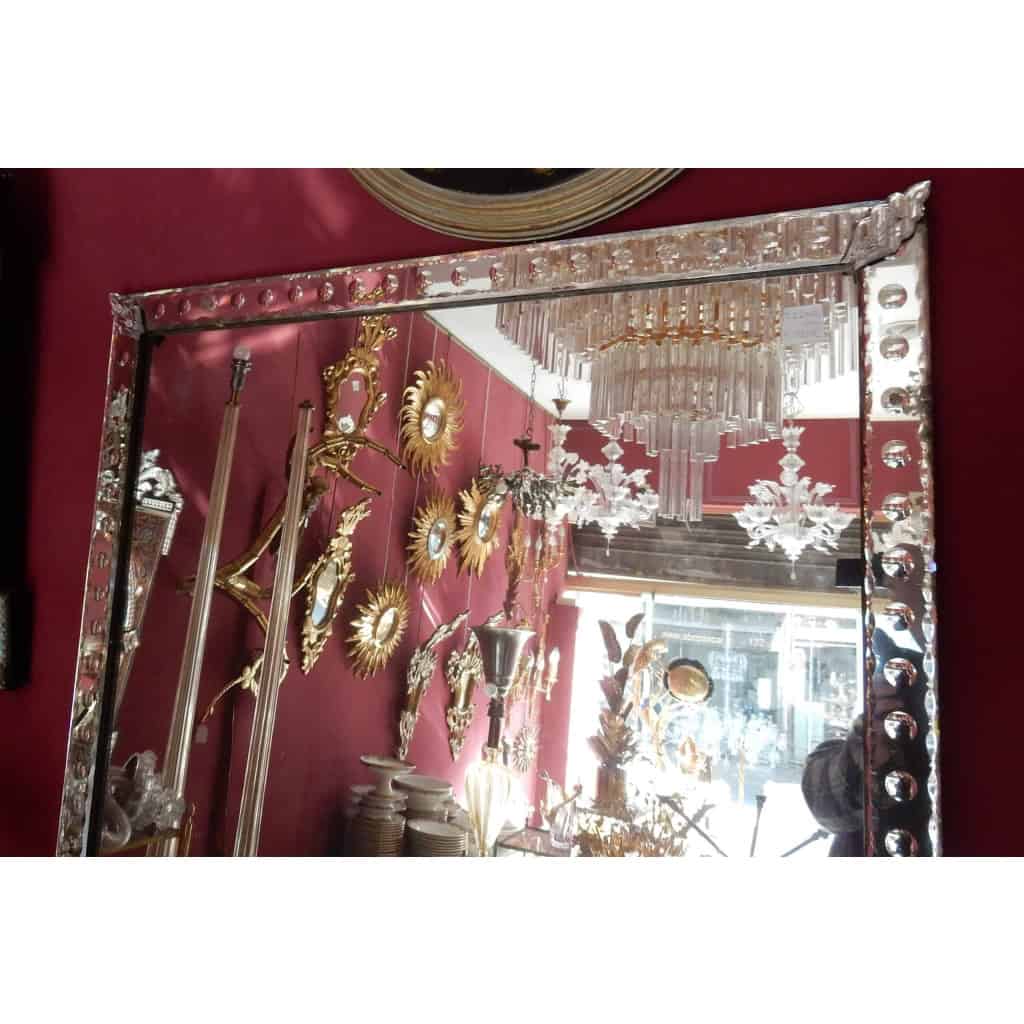1900′ Miroir Venise A Bulles Rectangulaire 202 X 111 cm | Biron 1900′ Miroir Venise A Bulles Rectangulaire 202 X 111 cm