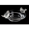 Coupe « Deux moineaux moqueurs » R. Lalique | Biron Coupe "Deux moineaux moqueurs" R. Lalique
