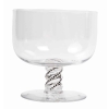Service « Beaune » verre blanc émaillé noir d’origine – 24 Pièces de René LALIQUE | Biron Service "Beaune" verre blanc émaillé noir d'origine - 24 Pièces de René LALIQUE
