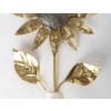 1960 Paire d’Appliques « Tournesol » en laiton doré Maison Honoré | Biron 1960 Paire d'Appliques "Tournesol" en laiton doré Maison Honoré