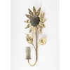 1960 Paire d’Appliques « Tournesol » en laiton doré Maison Honoré | Biron 1960 Paire d'Appliques "Tournesol" en laiton doré Maison Honoré
