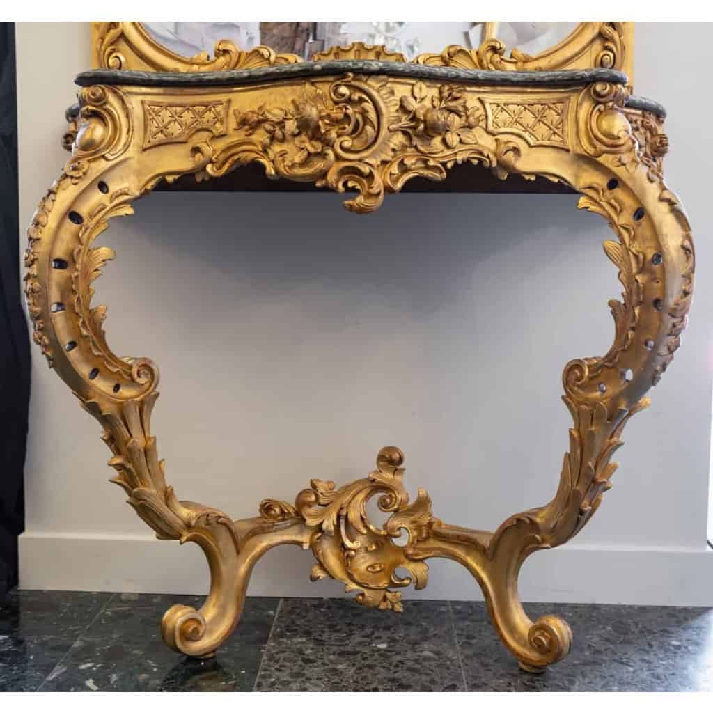 Console et son miroir, époque NIII. | Biron Console et son miroir, époque NIII.