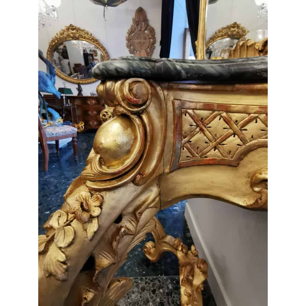 Console et son miroir, époque NIII. | Biron Console et son miroir, époque NIII.