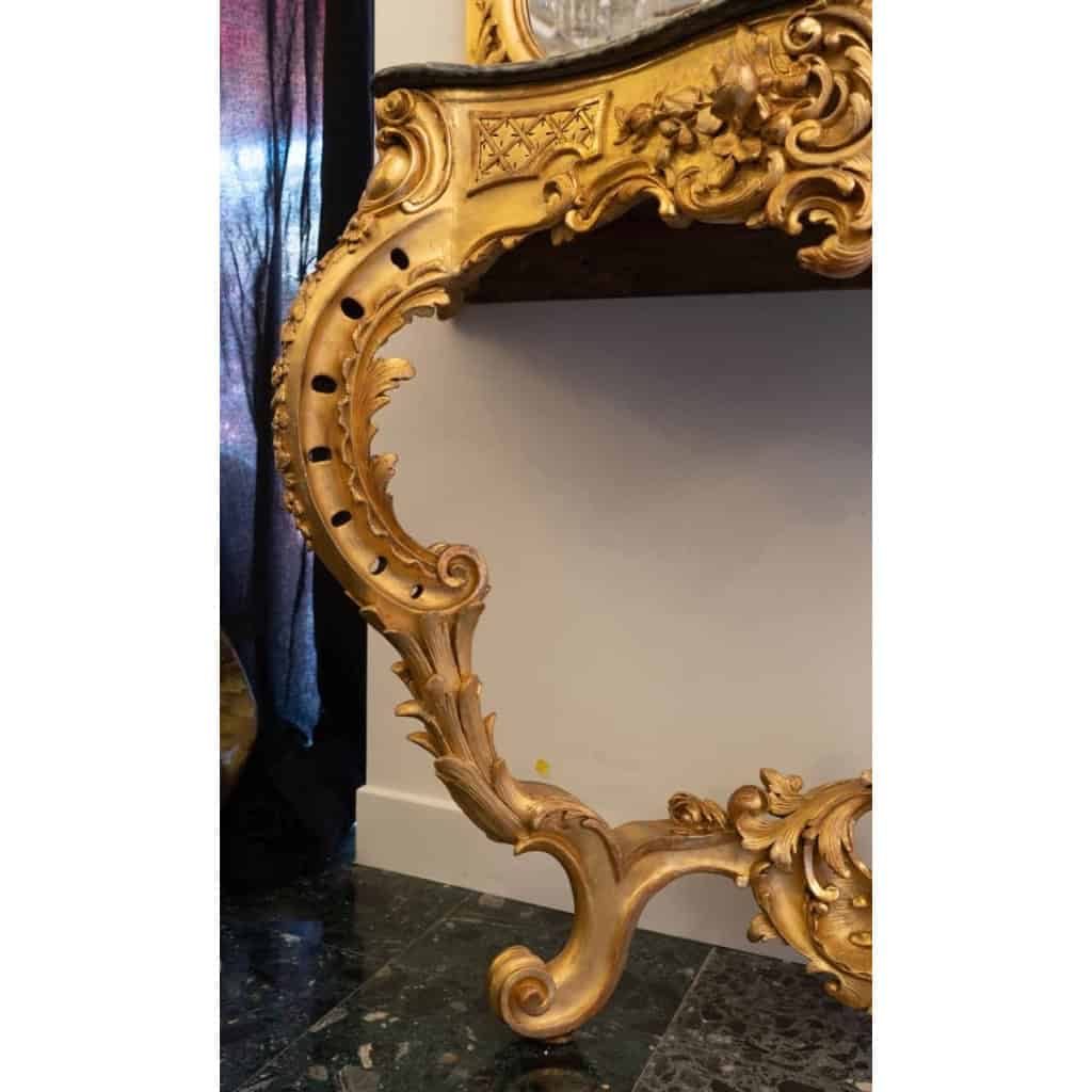 Console et son miroir, époque NIII. | Biron Console et son miroir, époque NIII.