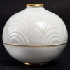Vase boule porcelaine émaillée de SEVRES décor de Marcel PRUNIER | Biron ||||||