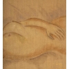 Nue , huile sur toile , XXème siècle | Biron Nue , huile sur toile , XXème siècle